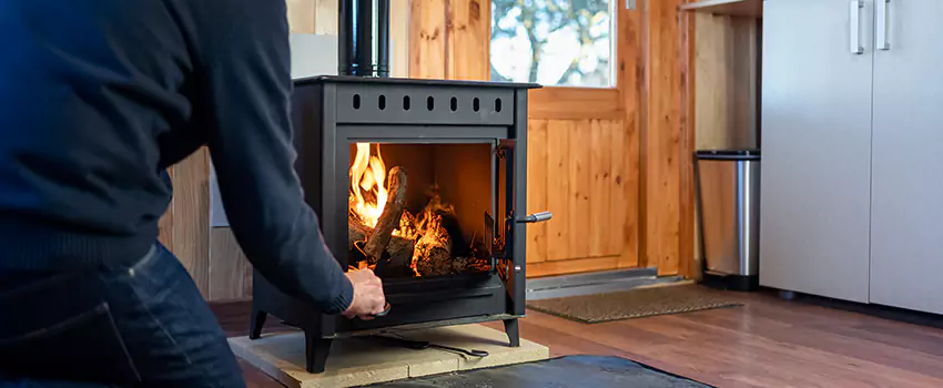 Open Hearth Wood Fireplace Installation in Greeneville, TN