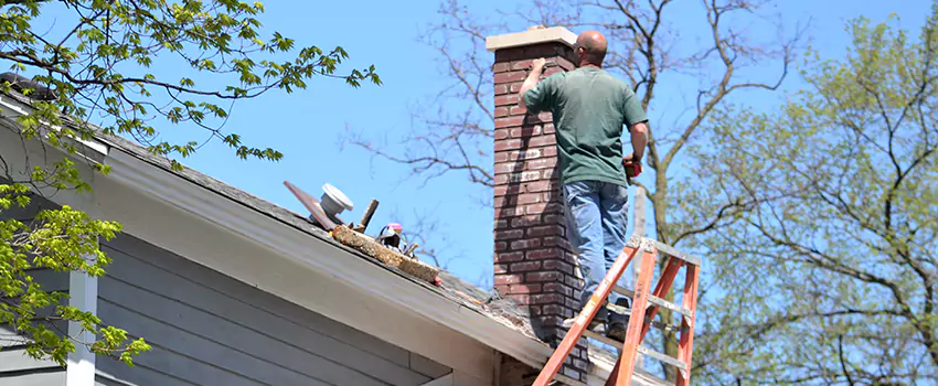 Vinyl and PVC Chimney Flashing Installation in Greeneville, TN