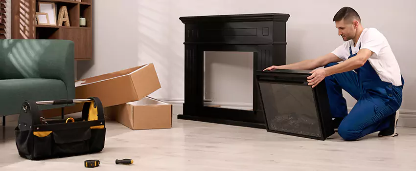 Old Rusted Metal Fireplace Repair And Replacement in Greeneville, TN
