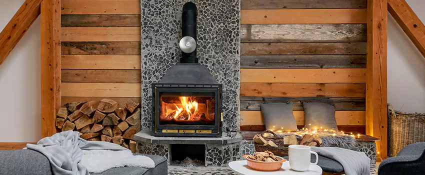 Thelin Hearth Products Direct Vent Gas Stove Fireplace Inspection in Greeneville, Tennessee